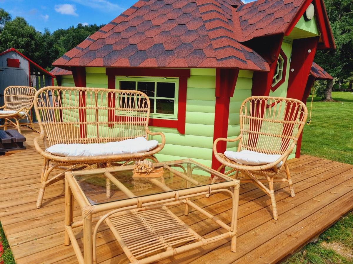 Вилла La Gambas Des Bois Saint-Quirin Экстерьер фото