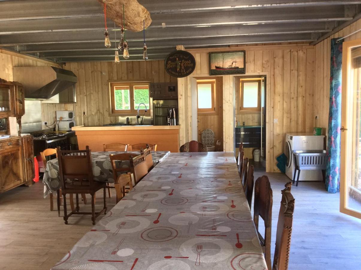 Вилла La Gambas Des Bois Saint-Quirin Экстерьер фото