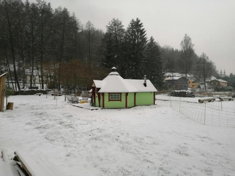 Вилла La Gambas Des Bois Saint-Quirin Экстерьер фото