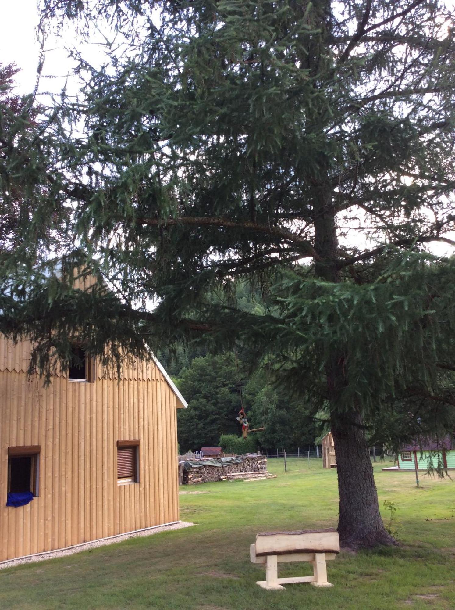 Вилла La Gambas Des Bois Saint-Quirin Экстерьер фото
