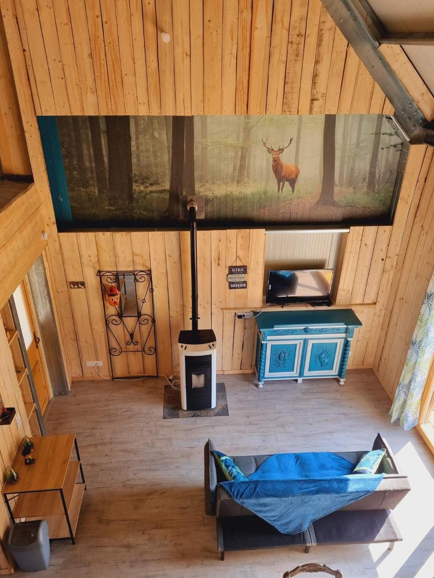 Вилла La Gambas Des Bois Saint-Quirin Экстерьер фото